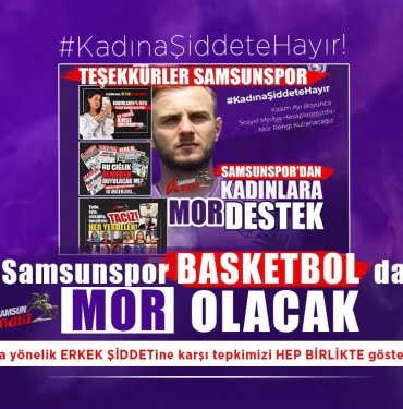 Kadına bir destek de Basketbol'dan