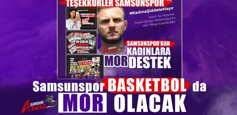 Kadına bir destek de Basketbol'dan