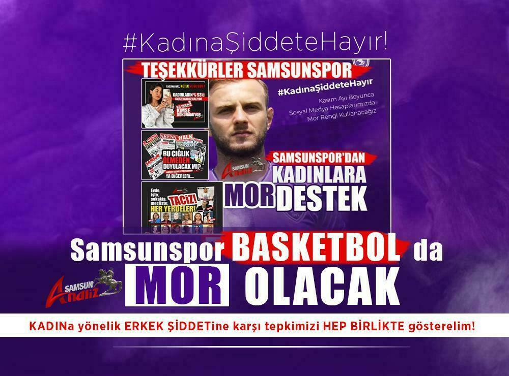 Kadına bir destek de Basketbol'dan