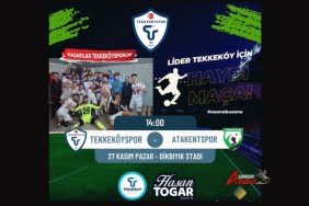 Lider Tekkeköyspor için haydi maça