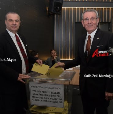 Samsun'da TSO seçimleri tamamlandı.