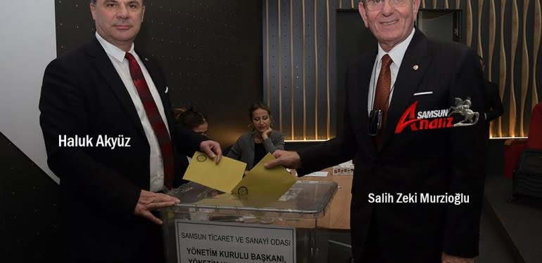 Samsun'da TSO seçimleri tamamlandı.