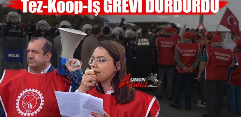 OMÜ'de greve son verildi
