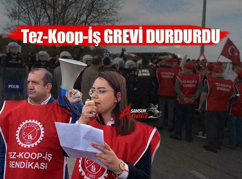 OMÜ'de greve son verildi
