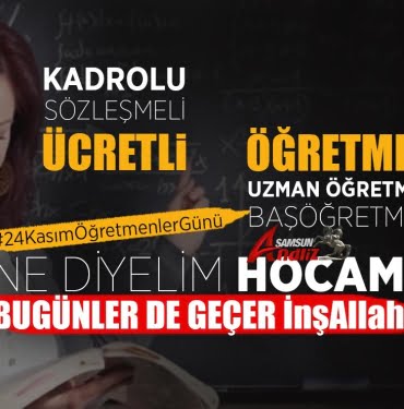 24 Kasım Öğretmenler Günü