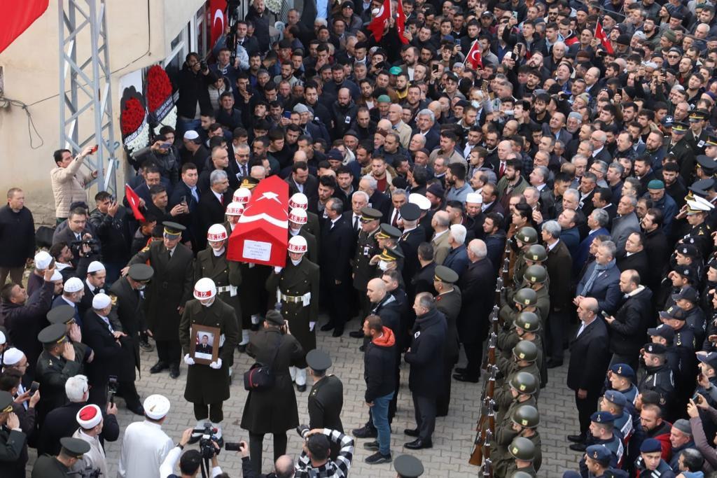 Samsunlu Piyade Uzman Çavuş Mustafa Yıldız'ın cenazesi