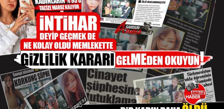 Samsun'da bir kadın daha şüpheyle öldü