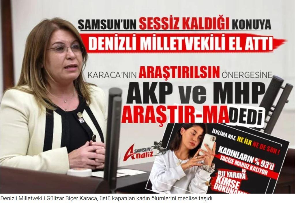 Samsun'da bir kadın cinayeti daha