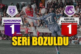 Samsunspor 1 puana razı geldi