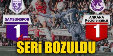 Samsunspor 1 puana razı geldi