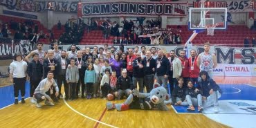 Samsunspor Basketbol'dan bir galibiyet daha