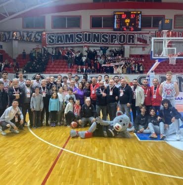 Samsunspor Basketbol'dan bir galibiyet daha