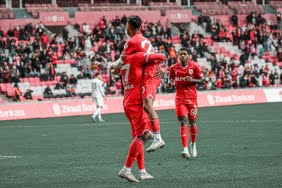 Samsunspor, Ziraat Kupası'nda gol şovu yaptı
