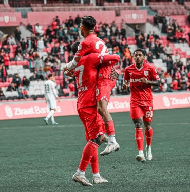 Samsunspor, Ziraat Kupası'nda gol şovu yaptı
