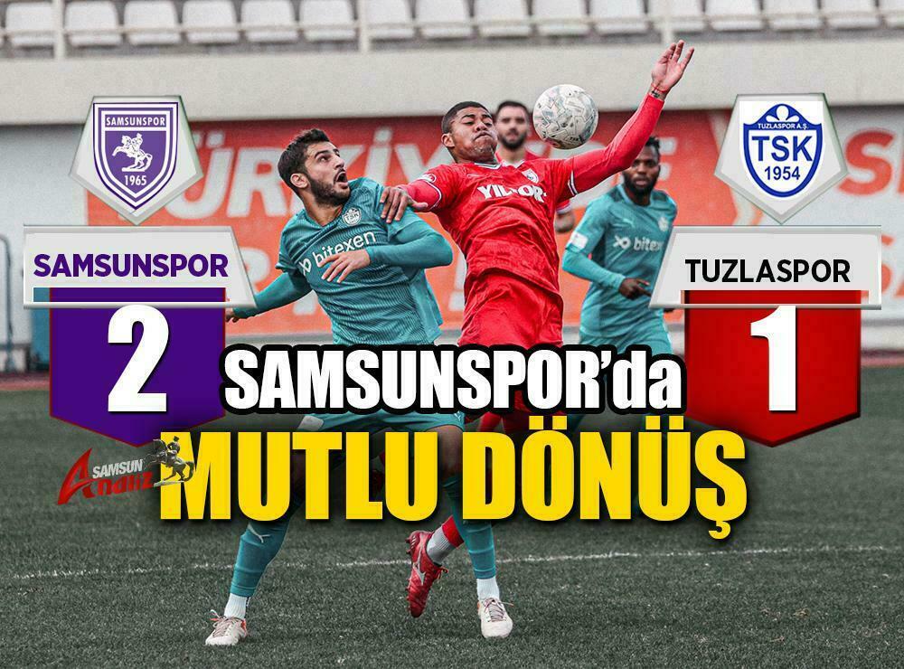 Samsunspor, deplasmandan mutlu dönüyor