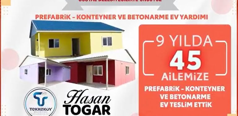 Sosyal belediyecilikte öncüyüz…