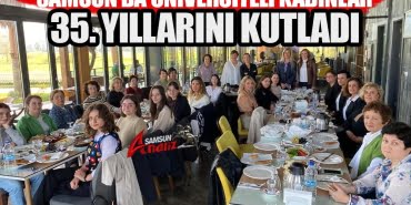 TÜKD Samsun Şubesi 35. yılını kutladı