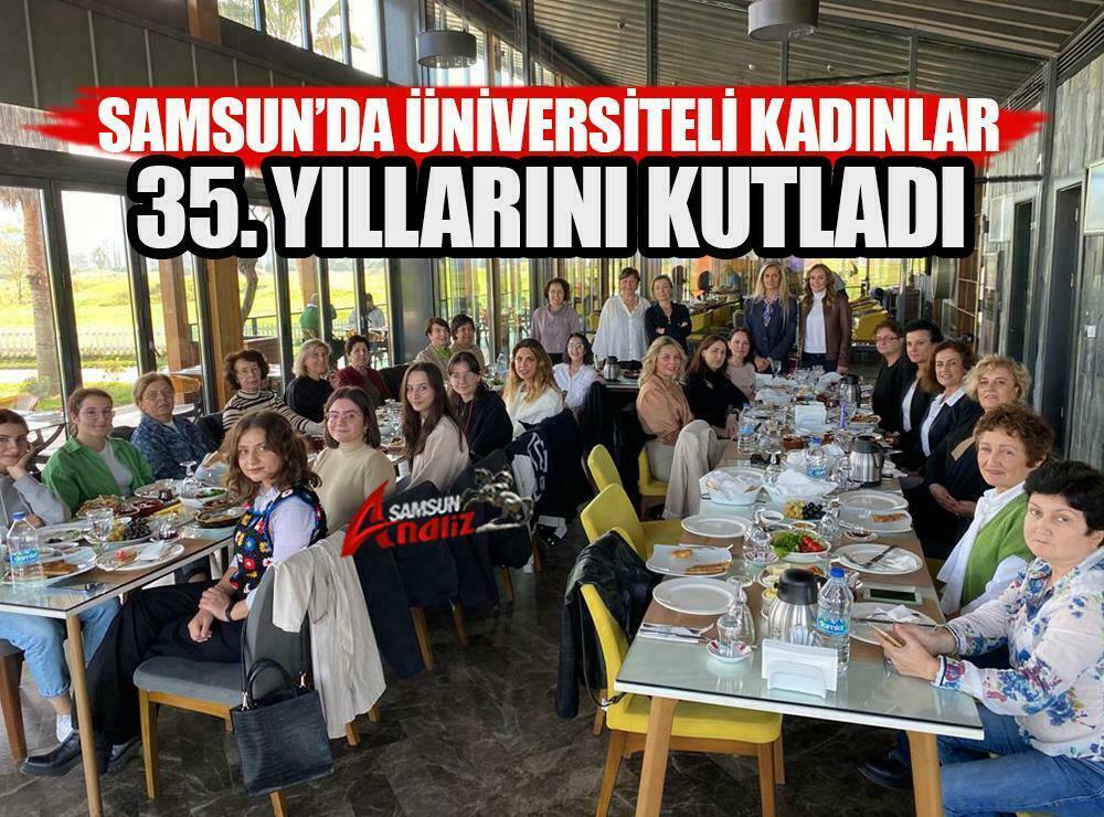 TÜKD Samsun Şubesi 35. yılını kutladı