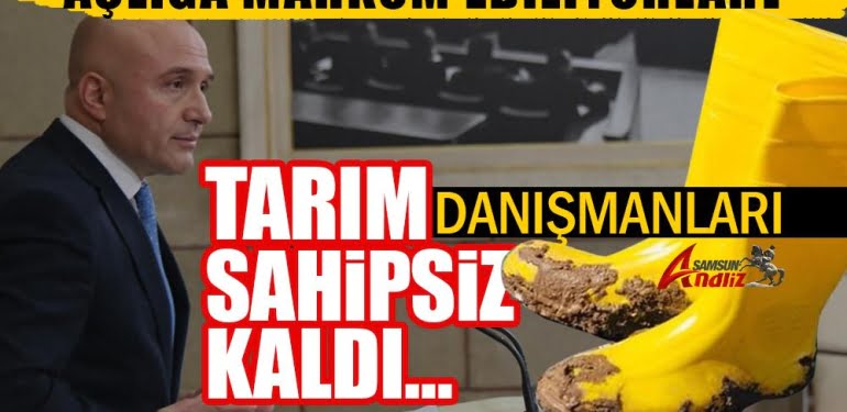 Tarım Danışmanlarının derdine kulak asan yok!