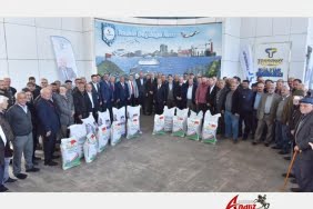 Tekkeköy Belediyesi'nden çiftçiye destek