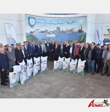 Tekkeköy Belediyesi'nden çiftçiye destek