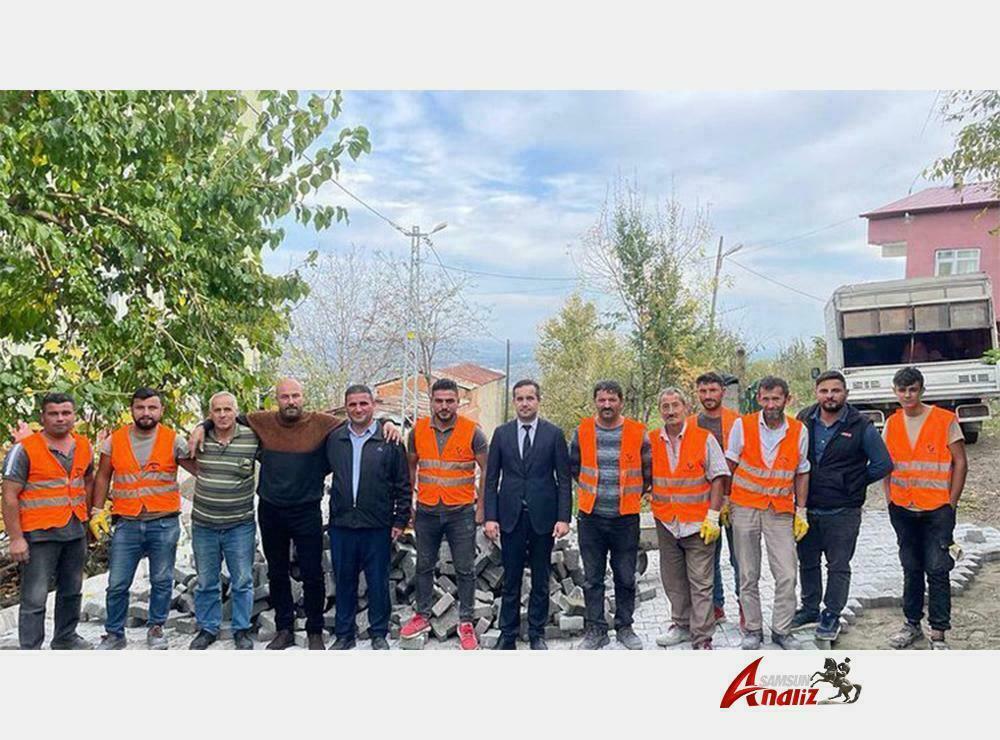 Tekkeköy'ün ulaşım ağı güçleniyor