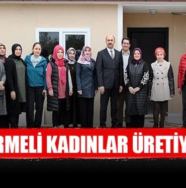 Terme'de kadınlar üretiyor