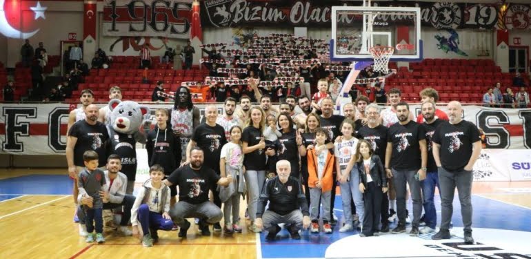 YILYAK Samsunspor Basketbol, tam gaz