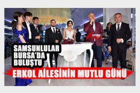 Ahmet Erkol ve Merve Avcı’nın mutlu günü