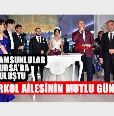 Ahmet Erkol ve Merve Avcı’nın mutlu günü
