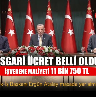 Asgari ücret belli oldu!