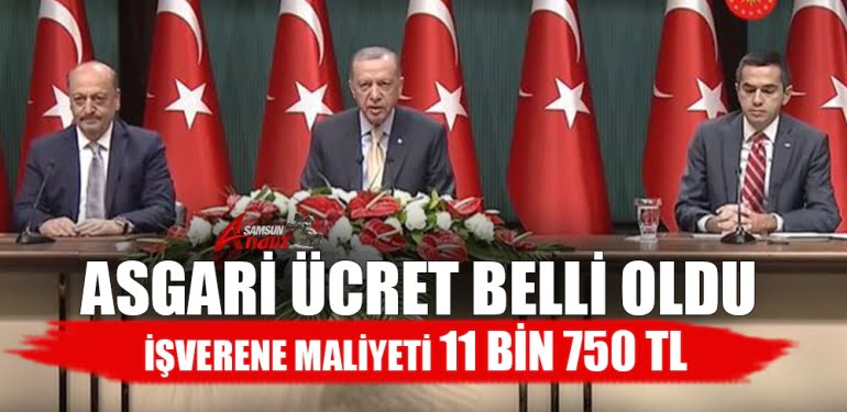 Asgari ücret belli oldu!