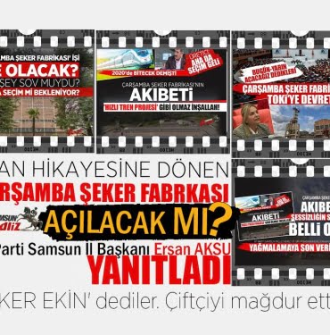 Çarşamba Şeker Fabrikası'nın akıbeti ne olacak