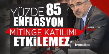 Enflasyon Ak Parti mitingine katılımı olumsuz etkilemez