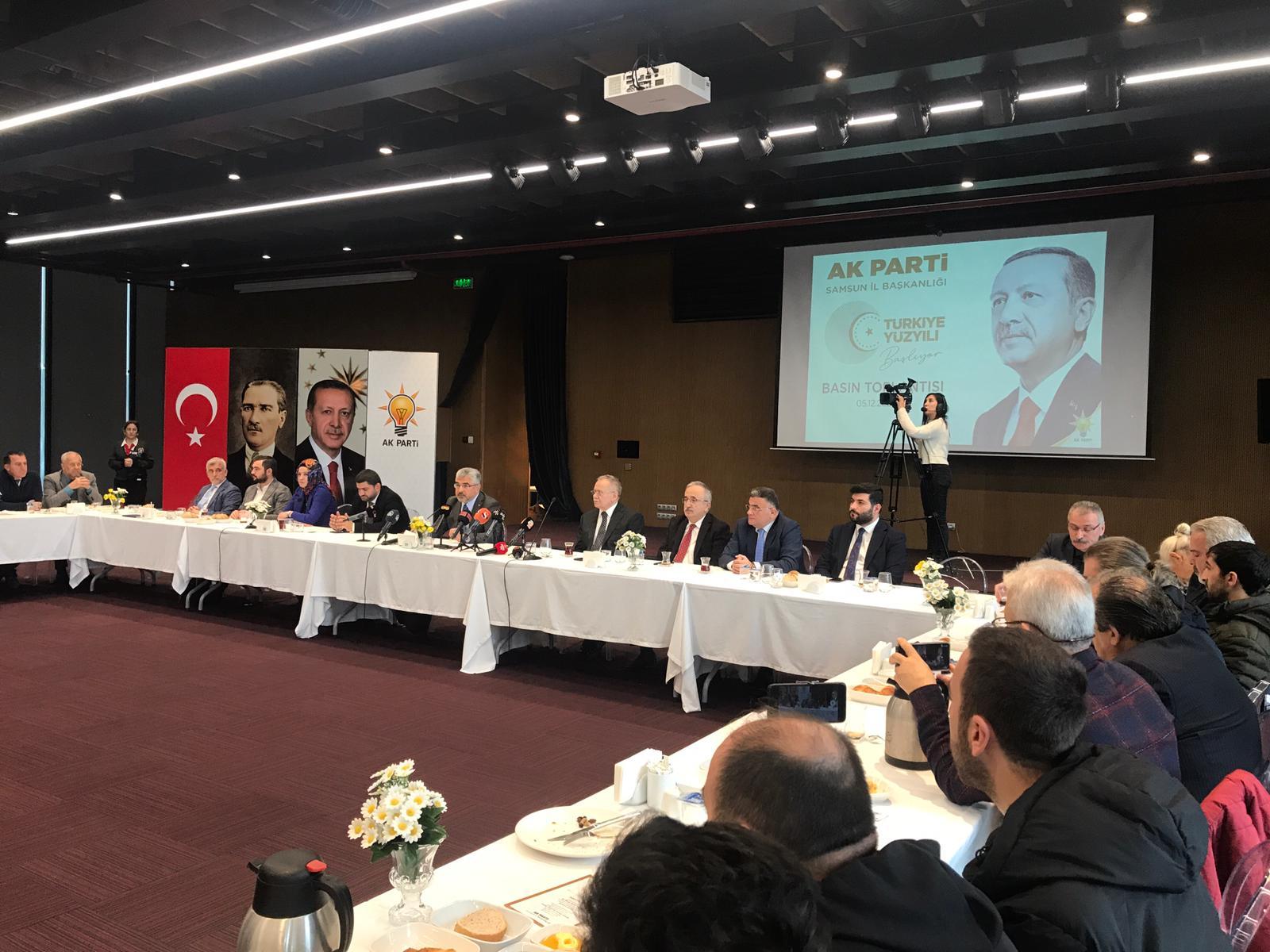 Ak Parti Samsun Teşkilatı Toplantısı