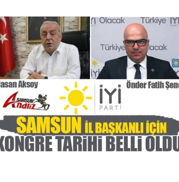 İYİ Parti Samsun İl kongresi
