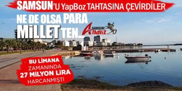 Samsun Büyükşehir'in imar planı değişikliğine mahkeme izin vermedi
