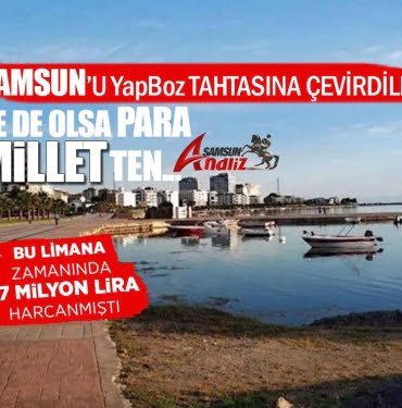 Samsun Büyükşehir'in imar planı değişikliğine mahkeme izin vermedi