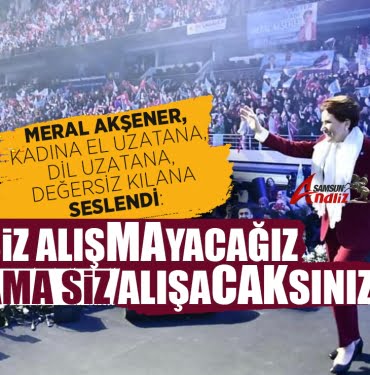 Meral Akşener, kadınlara seslendi