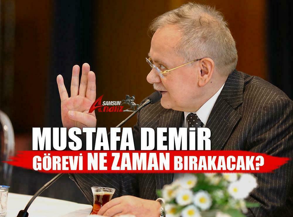 Mustafa Demir görevi bırakacak mı?
