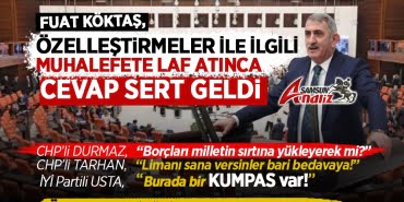 Samsun Vekili Fuat Köktaş’a muhalefetten sert tepki