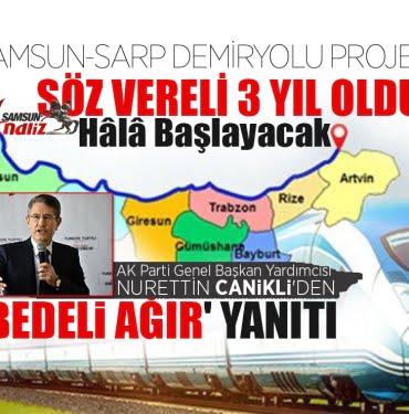 Samsun-Sarp Demiryolu Projesi