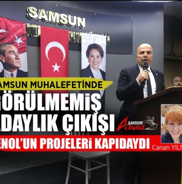 Samsun'un muhalefetinde görülmemiş adaylık çıkışı