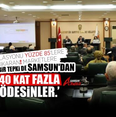 Samsun Meclisi'nden zincir marketlere kötü haber