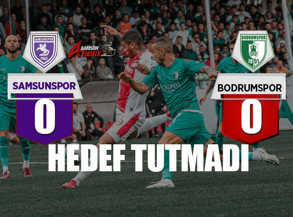 Samsunspor'da hedef tutmadı