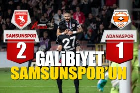 Samsunspor - Adanaspor maçı