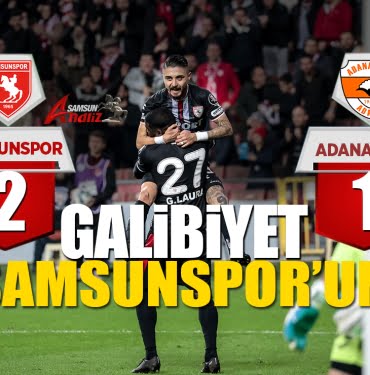 Samsunspor - Adanaspor maçı
