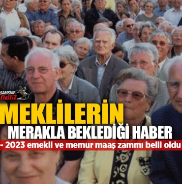 Emekli ve memur maaş zammı belli oldu
