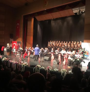 Atakum'da muhteşen bir müzik ziyafeti yaşandı