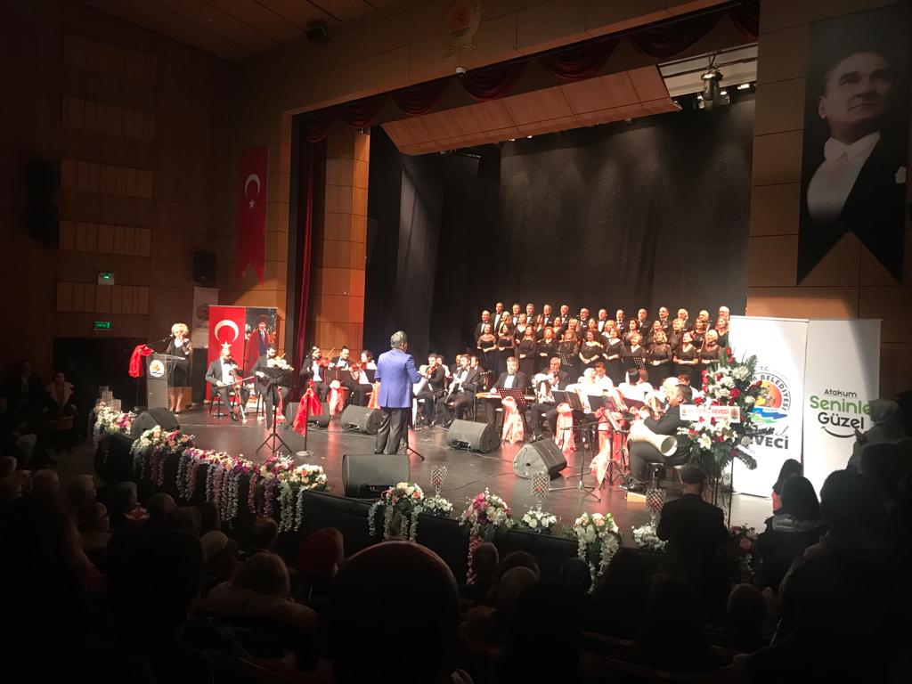 Atakum'da muhteşen bir müzik ziyafeti yaşandı